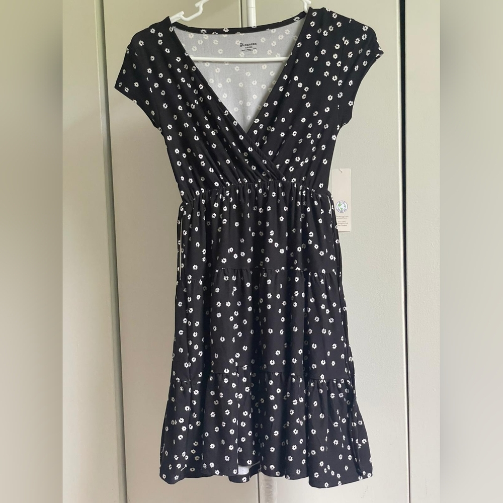 No Boundaries Soft Black Dress